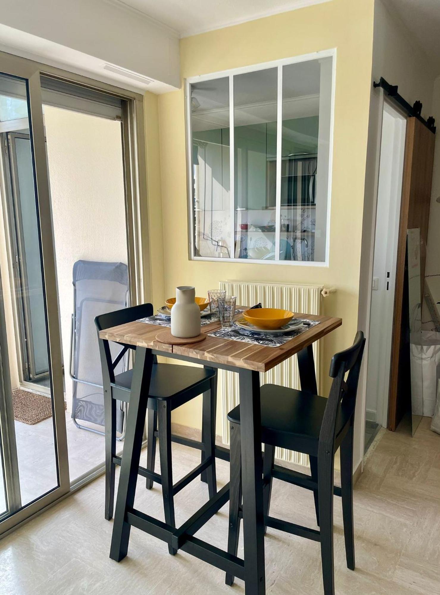 Studio Avec Vue Sur Marina Et Mer - 2 Adultes Et 1 Enfant Maximum Mandelieu Exterior foto