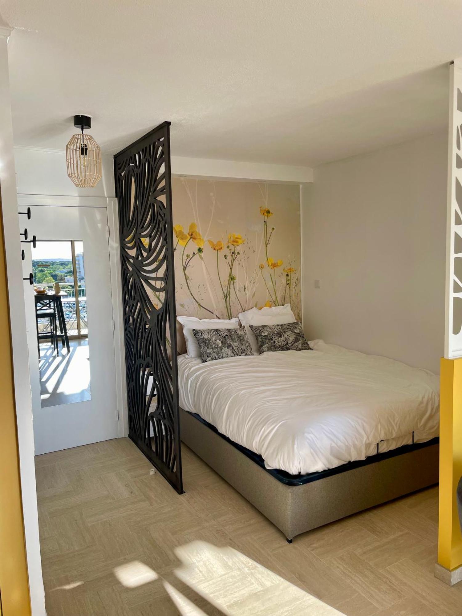 Studio Avec Vue Sur Marina Et Mer - 2 Adultes Et 1 Enfant Maximum Mandelieu Exterior foto