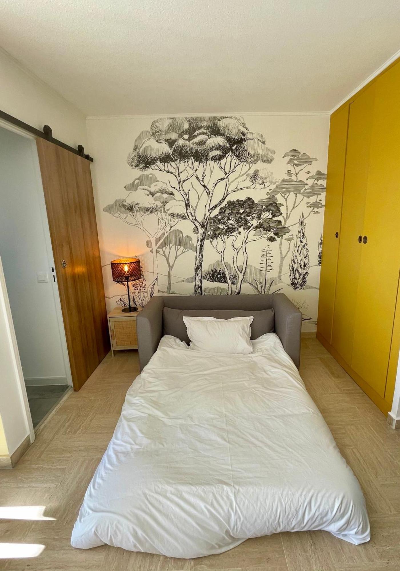Studio Avec Vue Sur Marina Et Mer - 2 Adultes Et 1 Enfant Maximum Mandelieu Exterior foto
