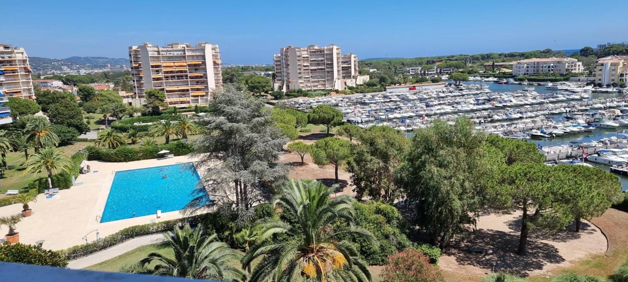 Studio Avec Vue Sur Marina Et Mer - 2 Adultes Et 1 Enfant Maximum Mandelieu Exterior foto